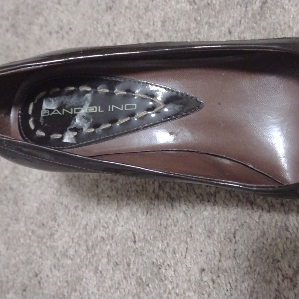 Bandolino High hill shoes size 8 - Picture 4 of 5